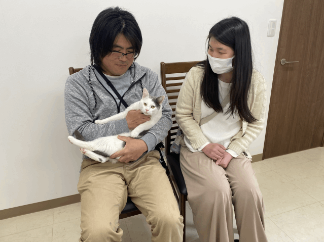 飼主さんが決まりました（カイ）